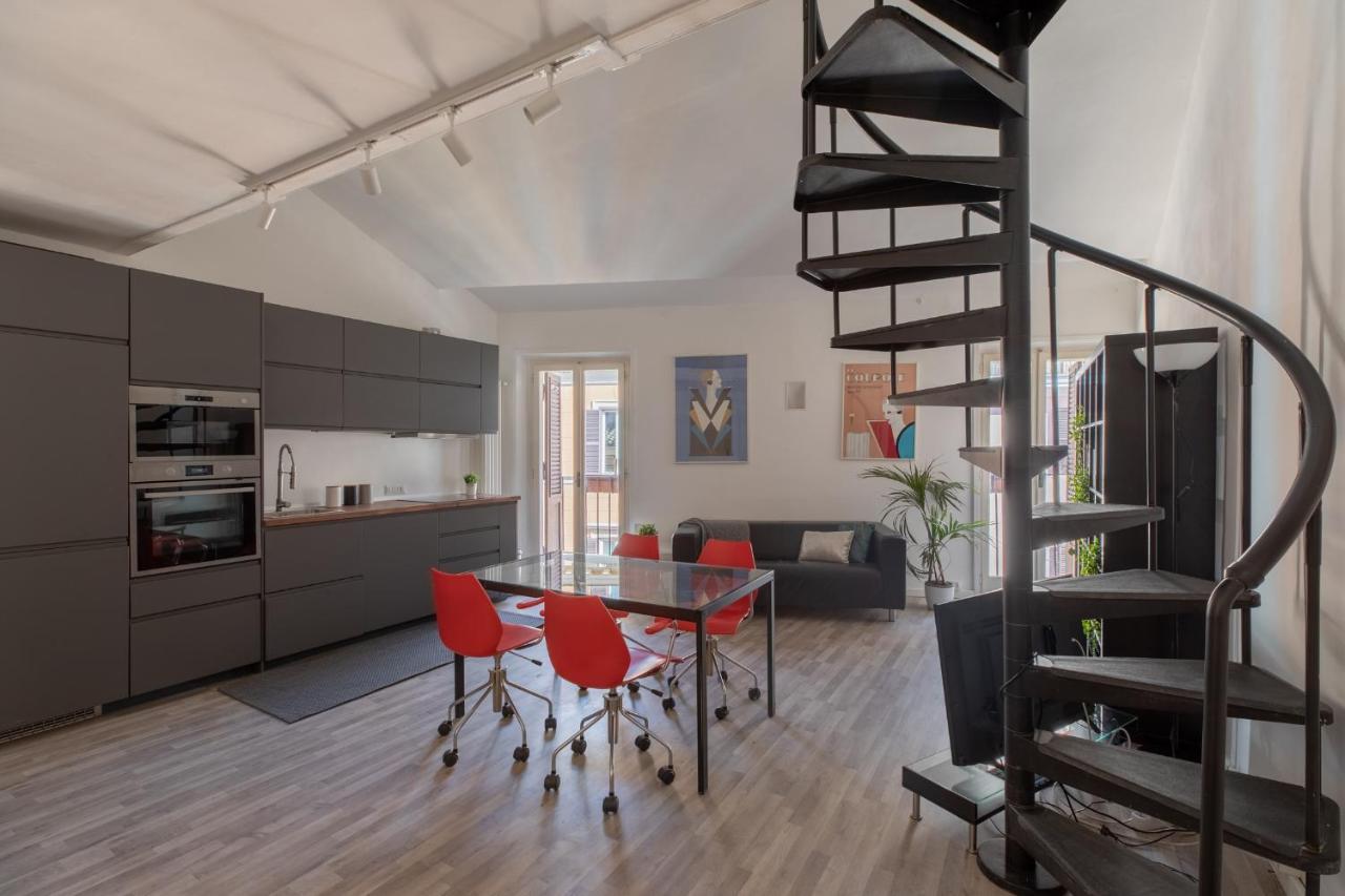 Iflat Trastevere Industrial Apartment 로마 외부 사진