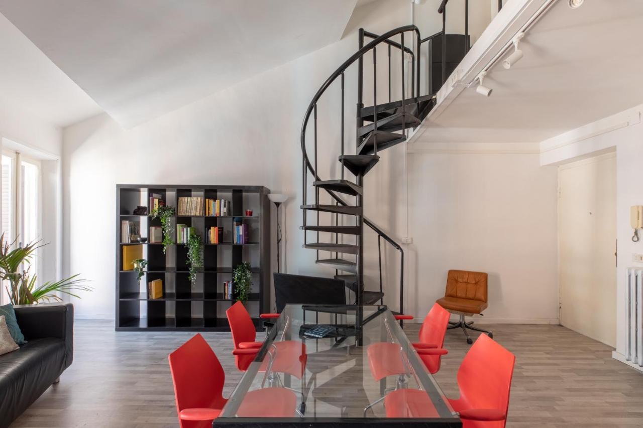 Iflat Trastevere Industrial Apartment 로마 외부 사진
